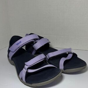 Teva Lavender Adjustable Sandals Size 9 Women’s